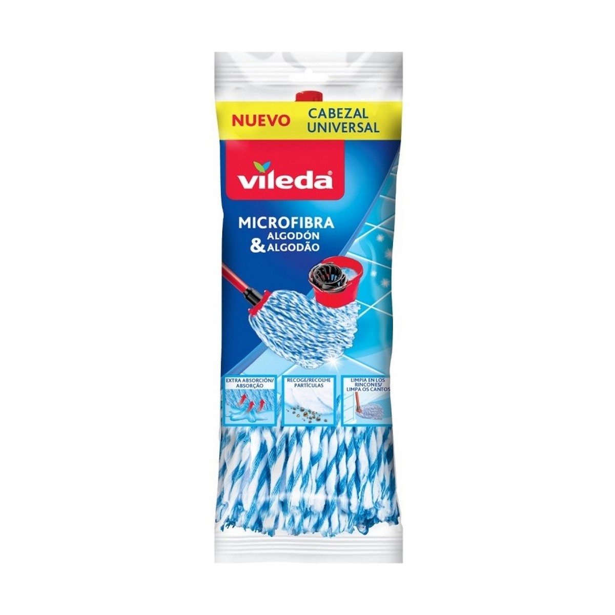 Mopp Vileda Vit Bomull